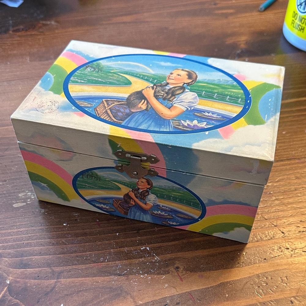 Dorothy - Wizard of Oz Jewelry Box with Music “Somewhere Over the Rainbow”